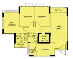 Blk 676B Punggol Drive (Punggol), HDB 4 Rooms #581116721